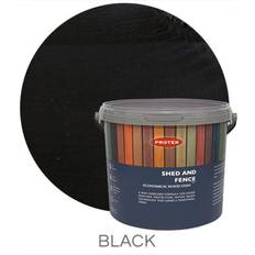 Protek Shed and Fence Stain 5 Litre Black 5L