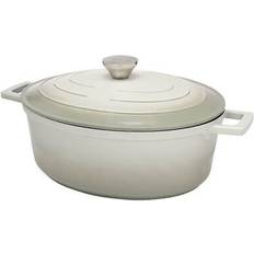 Cookware Mary Berry At Home Oval Casserole with lid 32 cm