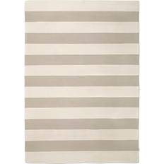 Classic Collection Stripe Boucle Matta Ivory/Beige Vit, Beige