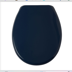 Buxton Indigo Blue Toilet Seat 2850CPT106