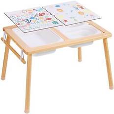 Kids Sensory Table with 3 Storage Bins