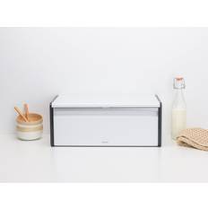 Brabantia Fall Front Bin White Bread Box