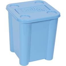 Toy Plastic Cube Bin Blue