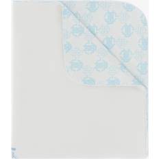 Baby Care Roberto Cavalli Blanket With Rc Monogram Light Blue