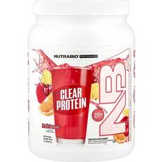 NutraBio Clear Protein Powder Whey Isolate Fruit Punch 511 g