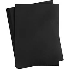 Hobbymaterial Creativ Company Kartong Svart A2 420 x 594 mm 180 g 100 Ark