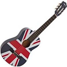 1 2 gitarr Gear4music Junior 1/2 Klassisk Gitarr Union Jack