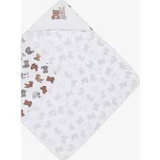 Baby Care Mayoral Newborn Ivory Cotton Hooded Baby Towel 85 cm