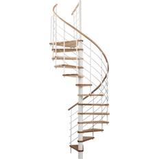 Treppen & Geländer Minka Spindeltreppe Venezia Buche Ø160cm bis 309,4cm