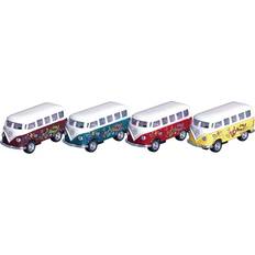 Goki Bilkøretøj Goki VW Klassisk Bus m Print 1962 1:64