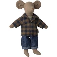 Bamse mus Maileg Micro Far Mus 2025 Lysebrun