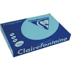 Blåa Kopieringspapper Clairefontaine 120g A4 Papper Ljusblå Clairefontaine 250 Ark