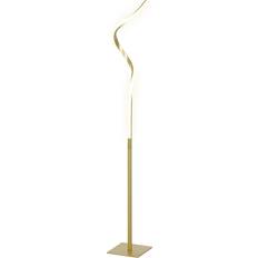 Modern Spiraldesign 3 Ljusstyrkenivåer 1.46 m Guld