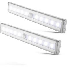 Set of 2 Led Night Lights with Motion Sensor