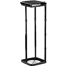 Grizzly Bin Bag Holder 1x Rubbish Bin with Black Lid