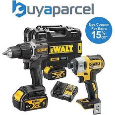 Dewalt 18V XR Brushless Twin Pack