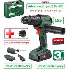 Bosch combi drill bosch drill Bosch Advanced Impact Q'Snap Drill 18V-80