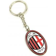 Keychains Ac Milan Crest Keyring - Black/Red/White