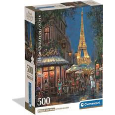 Clementoni Night At The Eiffel Cafe 500 Piece Jigsaw Puzzle