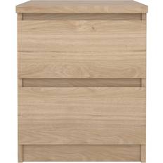 Tvilum Naia Natbord 2 Skuffer Eg Dekor Sengebord