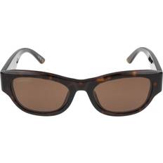 Solbriller Balenciaga Asian Fit Sunglasses - Dark Tortoise