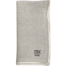 Lovely Linen Tygservetter Lovely Linen Servett Grace 4-Pack Tygservett Beige