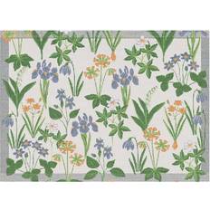 Rectangular Place Mats Ekelund Linneväveri Sol Blue Placemat 35x48 cm Multi Place Mat Blue