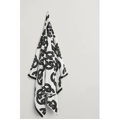 Gant Home Svarta Handdukar Gant Home Strandhandduk Monogram 100 x 180 Handduk Svart
