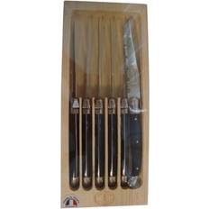 Laguiole Kitchen Knives Laguiole Authentic French Jean Dubost Steak Knives Set of 6