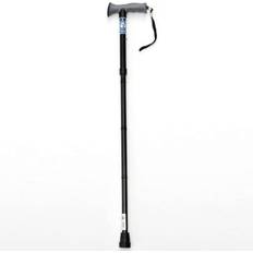 Drive Adjustable Folding Walking Stick Black