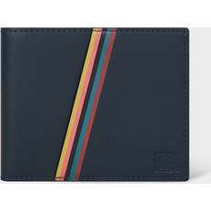 Paul Smith Wallets & Key Holders Paul Smith Artist Stripe Compact Billfold Wallet - Blue