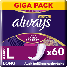 Always Inkontinensbeskyttelser Always Daily Expert Long Slipeinlagen 60 St