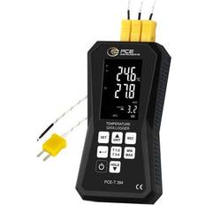 PCE PCE-T 394 Temperatur Datalogger Uppmätt