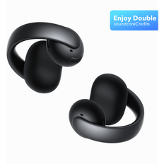 Høretelefoner Soundcore AeroClip Open-Ear Clip-On Earbuds Midnight