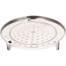 Steam Inserts Unique Bargains Stainless Steel 3 Legs Steamer Rack 10" Steam Insert