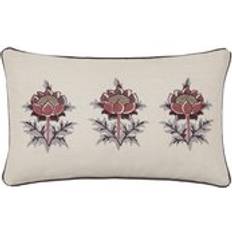 Cotton Complete Decoration Pillows Morris & Co Blackthorn Cushion 30cm x 50cm Complete Decoration Pillows Black, Purple