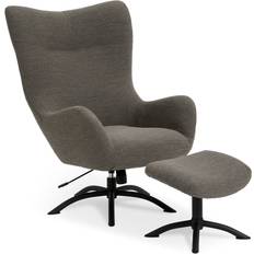 Habitat Furniture Habitat Alden Fabric Swivel Lounge Chair