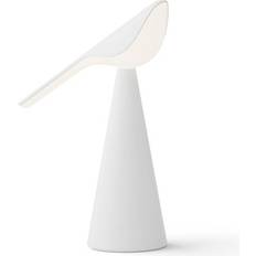 Established & Sons TIKI T2 Bärbar Lampa H30 Vit Bordslampa