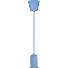 V-TAC Pendler V-TAC E27 Pendellampe Beton Blå Pendel