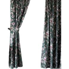Aiyla Pencil Pleat Curtains 72in x 66in Pack Of 2