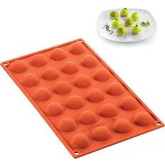 Chokladformar Silikomart Silikonform Kupoler 24 St Chokladform