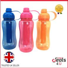 Baby Care White Kids Water Bottle 600ml Straw