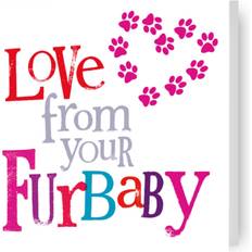 Babies Cards & Invitations Valentine's Day Card Love From Your Furbaby