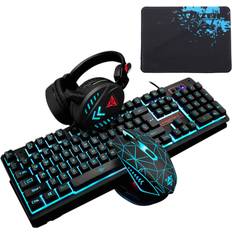 Keyboards Greenzech 104 Keys Gaming Keyboard Waterproof Design