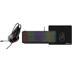 Keyboards Gamemax Pulse 4-in-1 Combo RGB Gaming Keyboard