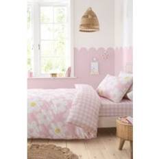Bedlam Retro Daisy Set Duvet Cover Pink