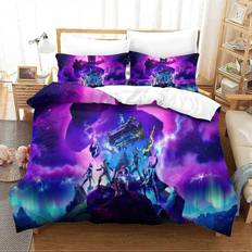 Fortnite Bedding Set 220 x 240 cm Duvet Cover Blue