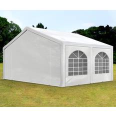 Toolport Marquee Party Tent 5x5m PE 450 White