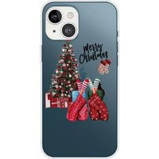 iPhone 13 Mini Skal Flexibel Plast Jul-tema Merry Christmas Julmorgon