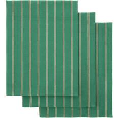 House Doctor Handdukar House Doctor 55x75 cm 3-pack Grön Kökshandduk Grön